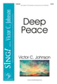 Deep Peace SATB choral sheet music cover
